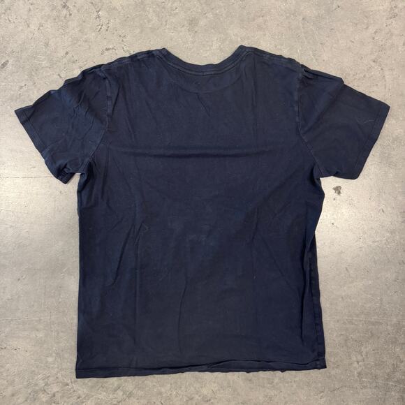 Vintage Y2k Don't Talk to Strangers Black Grunge Rock Black White Graphic Tee L - Picture 2 of 4